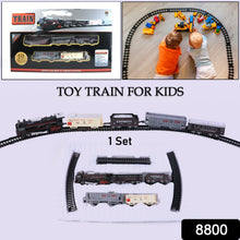Toy Train Set for Kids, Battery Operated Train with Track Set - justgrabit.in | Just Grab It