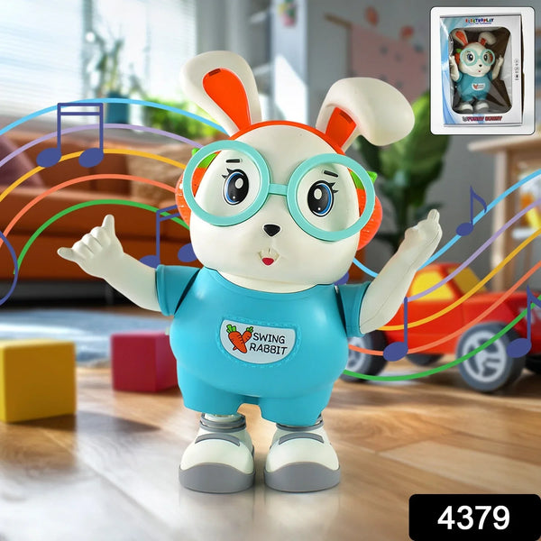 Electroplay Swing Rabbit Musical Dancing Toy – Interactive Bunny with Lights, Sounds (1 Pc / Battery Not Included) - Justgrabit Inc.