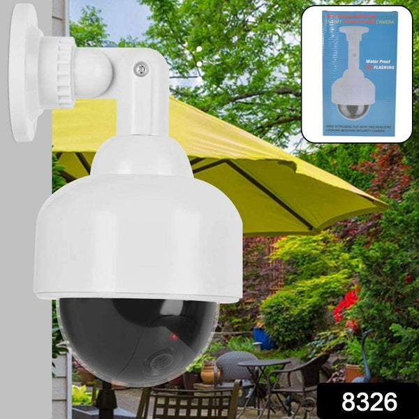 Fake / Dummy Camera CCTV, with Flashing Red LED Light (1 Pc / Battery Not Included) - justgrabit.in | Just Grab It