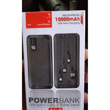 10000mAh, 12W Fast Charging Power Bank with built 4 in 1 USB with Mobile Holder (1 Pc) - justgrabit.in | Just Grab It