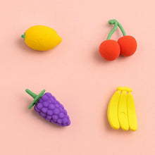 Mini Cute Vegetables and Fruits Erasers or Pencil Rubbers for Kids, 1 Set Fancy & Stylish Colorful Erasers for Children, Eraser Set for Return Gift, Birthday Party, School Prize, 3D Erasers (4 pc Set) - Justgrabit Inc.