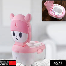 Baby Potty Toilet Baby Potty Training Seat Baby Potty Chair for Toddler Boys Girls Potty Seat for 1+ year child (Mix Design) - justgrabit.in | Just Grab It