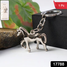 Premium Metallic Horse Shape Keychain (1 Pc) - justgrabit.in | Just Grab It