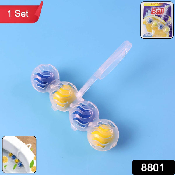 Toilet Cleaning Balls with Automatic Toilet Bowl Cleaner 1 Set - justgrabit.in | Just Grab It