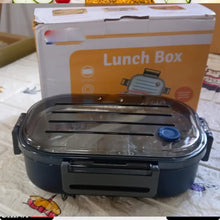 304 Stainless Steel Thermal Lunch Box Leakproof Food Storage Containers, 2 - Compartment Lunch Box, Lunch Box for Boys, Girls, Kids, School & Office (500ML) - justgrabit.in | Just Grab It