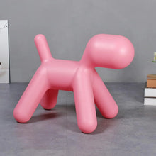 Plastic Cute Animal Puppy Chair,Creative Dog Low Footstool,Cartoon Foot Rest Stool for Bedroom Living Room Entrance Gift (1 Pc) - Justgrabit Inc.