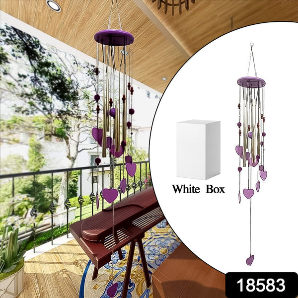 Smiley and Hearts Love Wind Chime (1 Pc) - justgrabit.in | Just Grab It