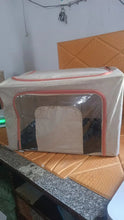 Zippered Closet Storage Box with Lid, With Window (Mix Design & Size / 1 Pc) - Justgrabit Inc.