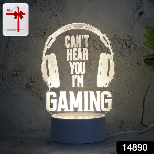 3D Acrylic LED Night Lamps – (1 Pc / Mix Design) - justgrabit.in | Just Grab It