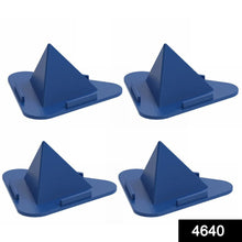Universal Portable Three - Sided Pyramid Shape Mobile Holder Stand - Justgrabit Inc.