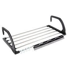 Adjustable Folding Clothes Drying Racks Hanger Shelf - Justgrabit Inc.