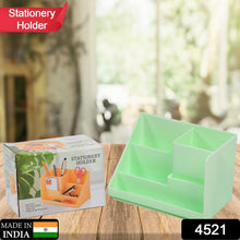 Stationery Holder Desk Organizer Space Saver Pen Stand Multi Compartments Holder - justgrabit.in | Just Grab It