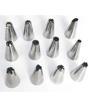 12 Piece Cake Decorating Set of Measuring Cup Oil Basting Brush - Justgrabit Inc.