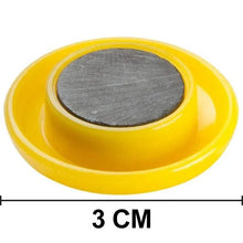 Colorful Board Magnets Circular Plastic Buttons - Justgrabit Inc.