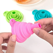 Silicone Funnel for Kitchen Use Oil Pouring Sauce Water Juice - Justgrabit Inc.