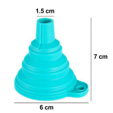 Silicone Funnel for Kitchen Use Oil Pouring Sauce Water Juice - Justgrabit Inc.
