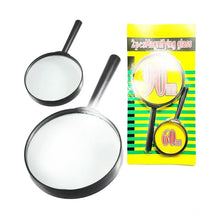 Magnifying glass Lens - reading aid made of glass - real glass magnifying glass that can be used on both sides - glass breakage - proof magnifying glass, Protect Eyes, 90mm & 60mm (2pc Set) - Justgrabit Inc.