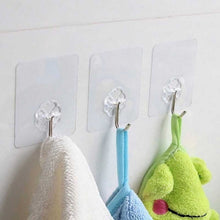 Multipurpose Strong Small Stainless Steel Adhesive Wall Hooks - justgrabit.in | Just Grab It