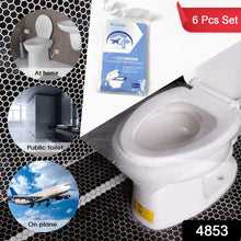 Travel Disposable Toilet Seat Cover (6 Pcs Set) - justgrabit.in | Just Grab It