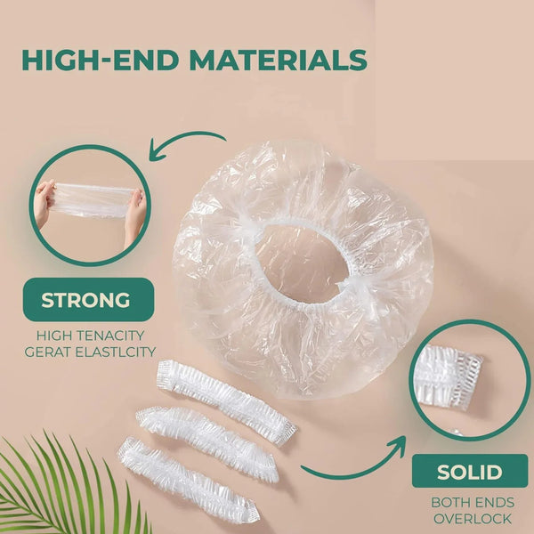 Disposable Shower Caps for Women (1 Pc) - Justgrabit Inc.