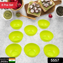 Multipurpose Small Round Plastic Bowl / Katori, Microwave Safe Reusable Lightweight Bowl, Dishwasher Safe Chutney Bowl (8 Pcs Set) - Justgrabit Inc.