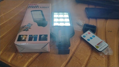 High - Power Solar LED Street Light with Motion Sensor & Remote Control - justgrabit.in | Just Grab It