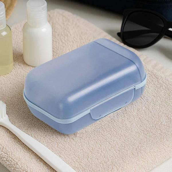 Travel Soap Container, Soap Travel Case with Lid ,Sabudani (1 Pc) - justgrabit.in | Just Grab It