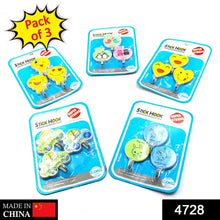Plastic Self - Adhesive Kitchen 3Pc Hooks - Justgrabit Inc.