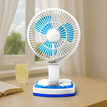 PORTABLE LED LIGHT WITH MINI FAN - YJ 5570 (Battery Not Include) - Justgrabit Inc.