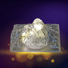 Unique Plastic Night Light: Flameless LED, Diwali (Iceberg Design, Gift) - justgrabit.in | Just Grab It