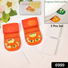 Fragrance Toilet Cap / Lid Lifter Toilet Seat Cover (2 Pc Set) - justgrabit.in | Just Grab It