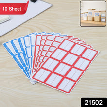 10 Sheets Self - Adhesive Label Stickers - justgrabit.in | Just Grab It