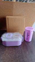 Multi - Functional 1 Set Leakproof Lunch Box with Cutlery & Tumbler - justgrabit.in | Just Grab It