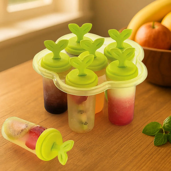 6 Cavity Ice Candy Maker For Making Ice Candies And All Easily. - Justgrabit Inc.