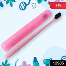 Soft Toothbrush With Toothbrush Cover Cleaner Scraper for Men and Women, Kids, Adults Plastic Toothbrush Cover / Case / Holder (1 Pc / Mix Color) - Justgrabit Inc.
