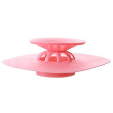 Creative 2 - in - 1 Silicone Sewer Sink Sealer Cover Drainer (multicolour) - justgrabit.in | Just Grab It