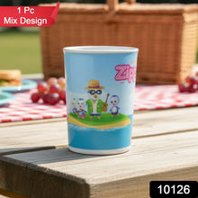 Cute Cartoon Melamine Drinking Glass (Approx 250ML / 1 Pc) - justgrabit.in | Just Grab It