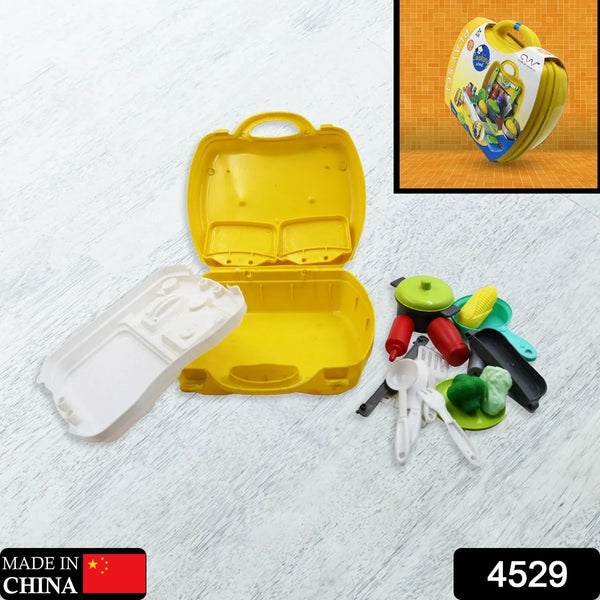Cooking Toy Plastic Kids Cooking School Play Set (26 Pc Set) - justgrabit.in | Just Grab It