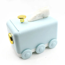 Tissue Paper Holder Unique Train Engine Tissue Storage Box Tissue Paper Holder Box | Tissue Holder Dispenser Organizer for Car Decor & Home Use - justgrabit.in | Just Grab It