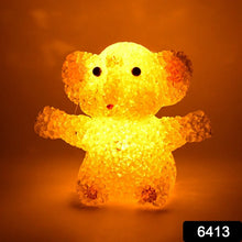 Cartoon Shape Crystal LED Night Light Lamp – Cute Glowing Animal Decorative Light (1 Pc) - Justgrabit Inc.