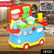 Kitchen Vehicle Set Toy for Kids Big Cooking (21 Pcs Set) - justgrabit.in | Just Grab It