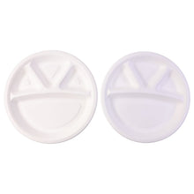 Vegnar 4 Compartment Disposable Food Serving Plate Set (10 Pc) - justgrabit.in | Just Grab It
