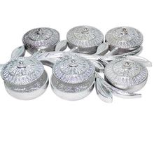 Tree Shape 6 Compartment Mukhwas Dani Serving Tray For Home & Kitchen Use - justgrabit.in | Just Grab It