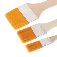 Artistic Flat Painting Brush - Set of 3 - Justgrabit Inc.