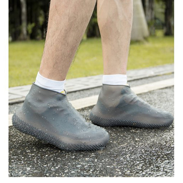Non - Slip Waterproof Silicone Shoe Cover, Large - justgrabit.in | Just Grab It