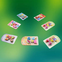Mix Design Fancy Erasers Set – Colorful & Stylish Erasers for Kids, Birthday Gift & School Prize (1 Set) - justgrabit.in | Just Grab It