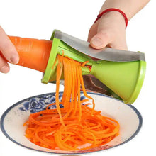 Portable Stainless Steel Handheld Spiralizer & Vegetable Slicer - justgrabit.in | Just Grab It