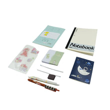 Cartoon Stationery Box Cartoon Design School Box Book , diary , Pen , Eraser, Sharpner , Sticker & Pen Refill Student Gift School box (1 box) - justgrabit.in | Just Grab It
