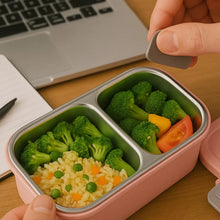 BPA - Free Snack Pack - 2 Lunch Box – 2 - Compartment - Justgrabit Inc.
