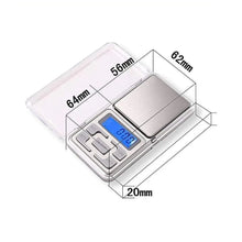 Multipurpose (MH - 200) LCD Screen Digital Electronic Portable Mini Pocket Scale(Weighing Scale), 200g - Justgrabit Inc.